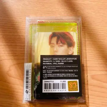 EXO 백현 카드 지갑 카드 케이스