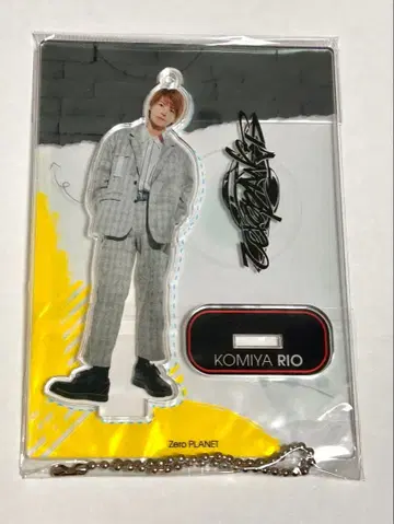 코미야 리오 친필 사인 아크릴 스탠드