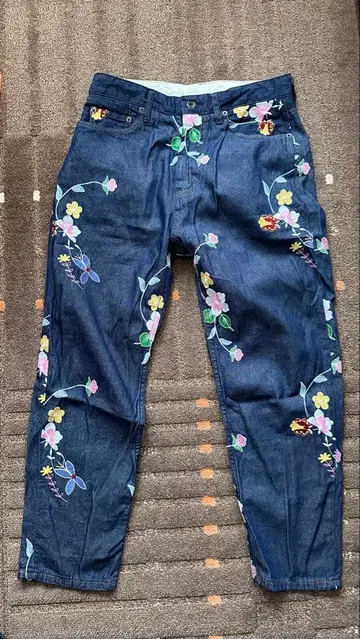 Engineered Garments Fatigue Pant 자수 데님