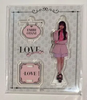 =LOVE 이코러브 오타니 에미리 아니바 아크릴 스탠드