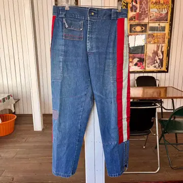 70's 데님 모토크로스 팬츠 BMX