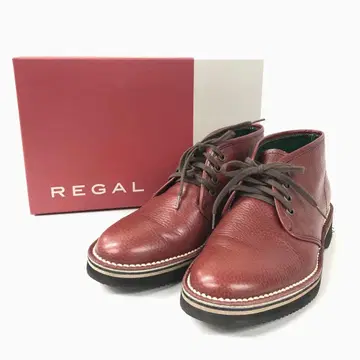 새상품급 리갈 스탠다드 처카 부츠 주름 가죽 25cm