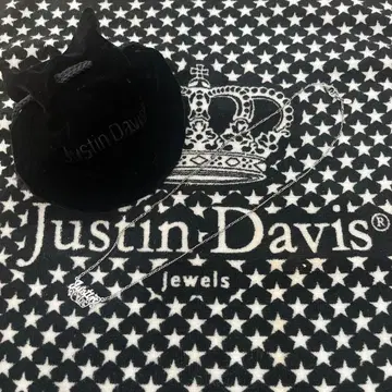 Justin Davis Justin 로고 목걸이 925 실버
