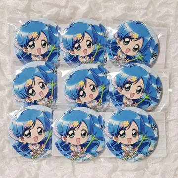 즉시 구매 가능 피치피치핏치 제비뽑기당 D상 SD 캔뱃지 나미네 9개 1