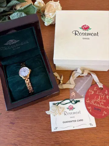 로즈몽 핑크 골드 앤티크 손목시계