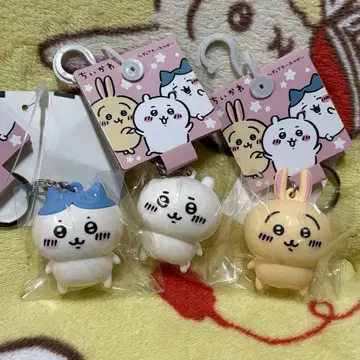 치이카와 (먼작귀) 하치와레 토끼 키링 아베일 3개 묶음 판매