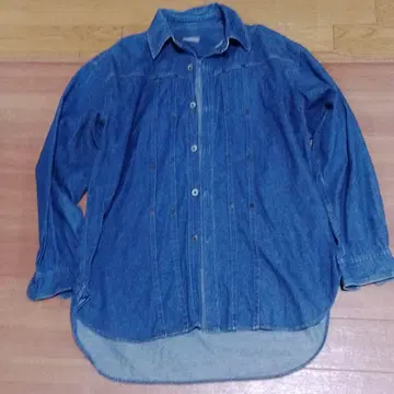 MENS BIGI 데님 셔츠 구제 의류