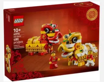 LEGO 레고 라이온 댄스 40915 춘절 사자춤 액막이 초복 축복