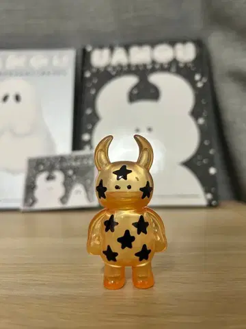 스타 우아모우 ( 클리어 오렌지 블랙 스타 )