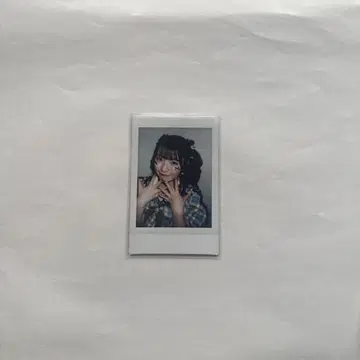 우메다 미유 폴라로이드 큐스토 체크 의상