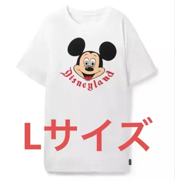 [미사용 새상품] 캘리포니아 디즈니 70주년 한정판 미키 T셔츠 L사이즈