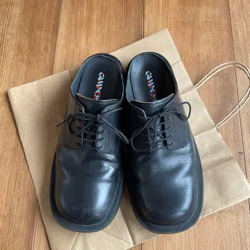 CAMPER 캠퍼 라보 가죽 더비 슈즈 블랙 샌들