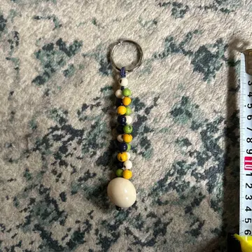 브라질 컬러 아마존 열매 키링