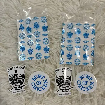 BUMP OF CHICKEN 스티커 4장 세트