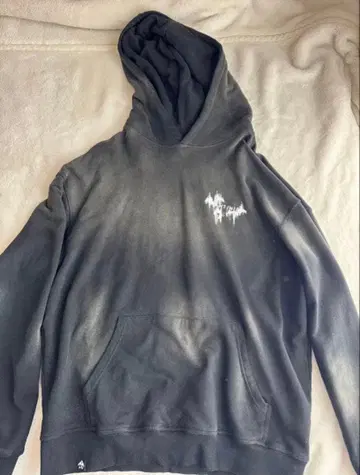 ANTIMID 블랙 후드티