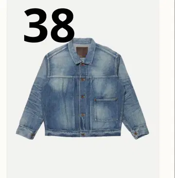 taiga takahashi T.T 로트703 데님 자켓 38