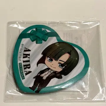 토우야 아키라 하트형 캔뱃지