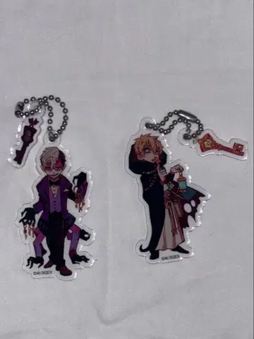 지박소년 하나코 군 아크릴 키링 콜라보 카페 토가리 미나모토 테루