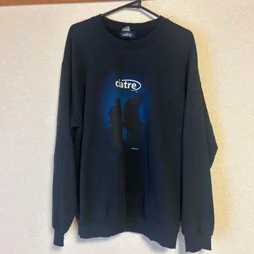 ciatre 네이비 트레이닝복 그래픽 프린트