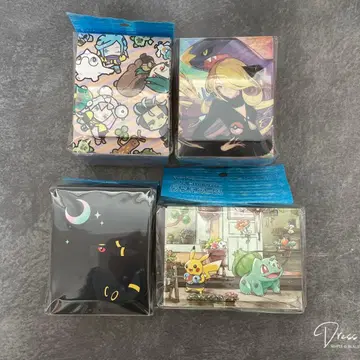 포켓몬 카드 데크 케이스 피카츄 블래키 시로나 외 묶음 판매