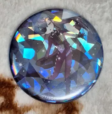 흑집사 Black Label 보석 캔뱃지 시엘 보라색