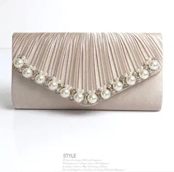 파티백 빅 펄 비즈 결혼식 동창회 숄더백 포함