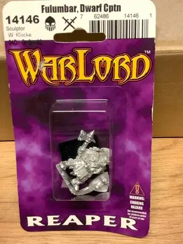 Reaper Fulumbar, Dwarf Captain 메탈 미니어처