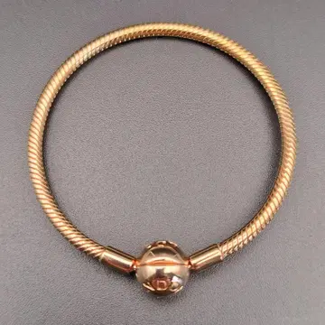 PANDORA 골드 컬러 커스텀 팔찌 액세서리