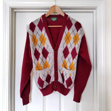 미사용 90' 빈티지 이스트 보이 가디건