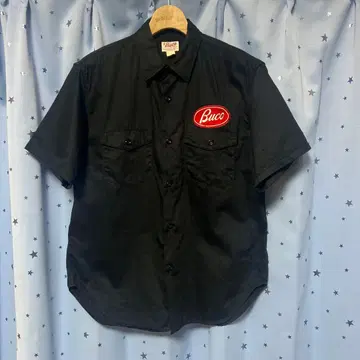 리얼 맥코이 Buco 반팔 셔츠 사이즈 16 블랙