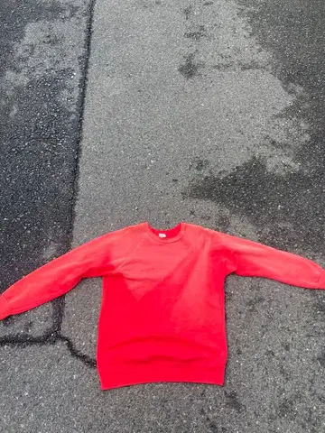 50s~60s 폴란드군 페이드 빈티지 래글런 맨투맨