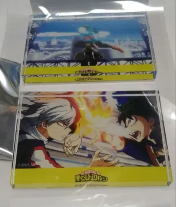 히로아카 아크릴 블록 장면 사진 아크릴 블록 바쿠고 토도로키 미도리야