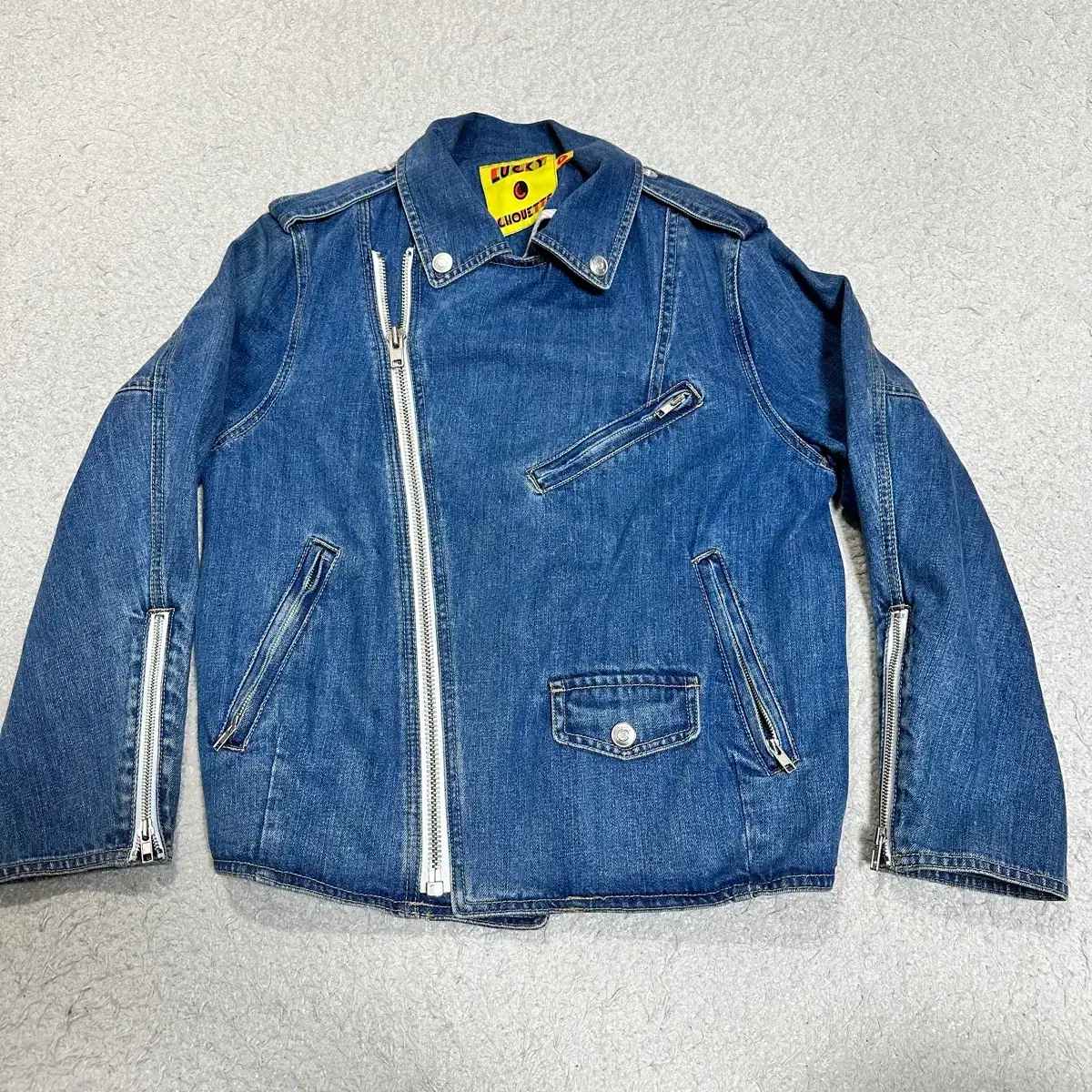 Lucky Chouette denim jacket #,# on Bunjang Global Site.