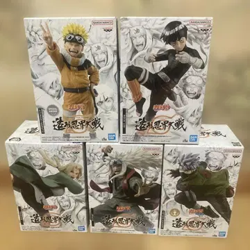 조형 인계대전 나루토 락 리 카카시 지라이야 츠나데 5종 세트