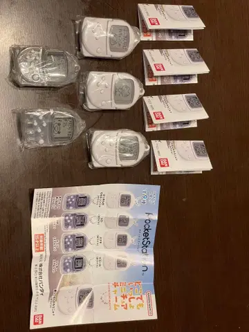 포켓 스테이션 도코데모 잇쇼 미니어처 참 가챠 5종 세트