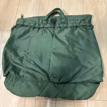 실물 미군 플라이어 헬멧 백 올리브