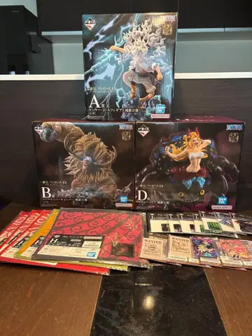 제일복권 원피스 EX 악마를 품은 자들 A상 B상 D상 덤 포함