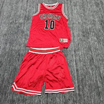 슬램덩크 SHOHOKU 농구 유니폼 10번 레드