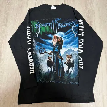 귀중품! SONATA ARCTICA 밴드 티셔츠 소나타 아크티카