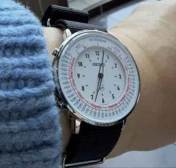 SEIKO 메트로놈 워치 프라그먼트 후지와라 히로시 착용 모델