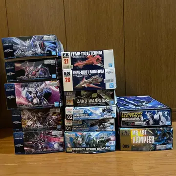 HG 건담 프라모델 키트 세트 미조립