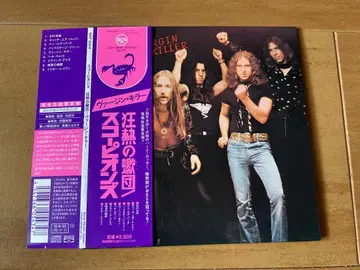 스콜피온즈 SCORPIONS 광열의 전갈단 버진 킬러 종이 자켓