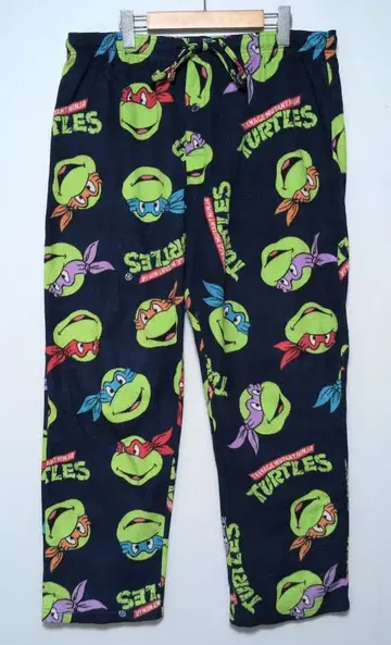 닌자 터틀즈 Nickelodeon 올 패턴 이지 팬츠 XL 3