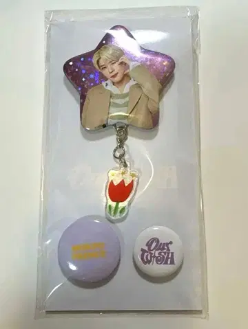 nct wish 시온 Our WISH 캔뱃지 세트