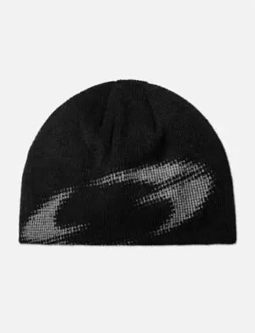 GRAILZ LOGO TWO - TONE BEANIE black