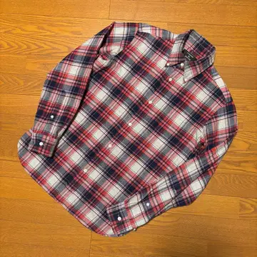 CABANE de ZUCCA [ USED ] 플란넬 셔츠 M 체크 무늬