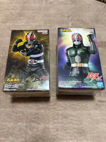가면라이더 블랙 & 블랙 RX 피규어 세트 영웅용상