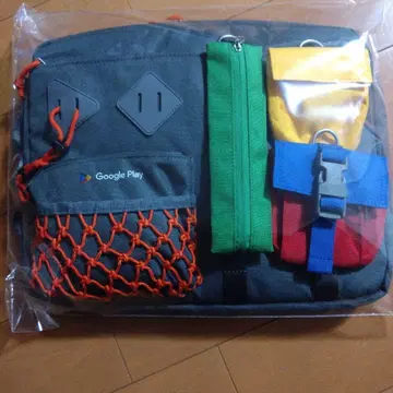 Google Play BEAMS DESIGN 숄더백, 한정판