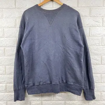 WAREHOUSE 웨어하우스 401 양면 V 맨투맨 사이즈 42 네이비