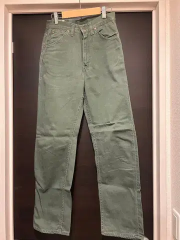 [레어] [빈티지] 70's Lee 그린 터너